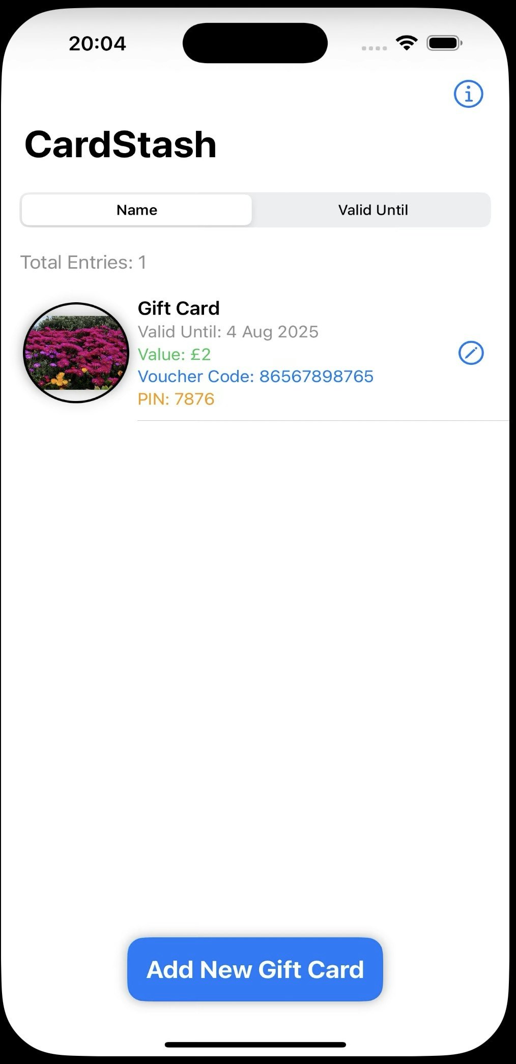 CardStash gallery image