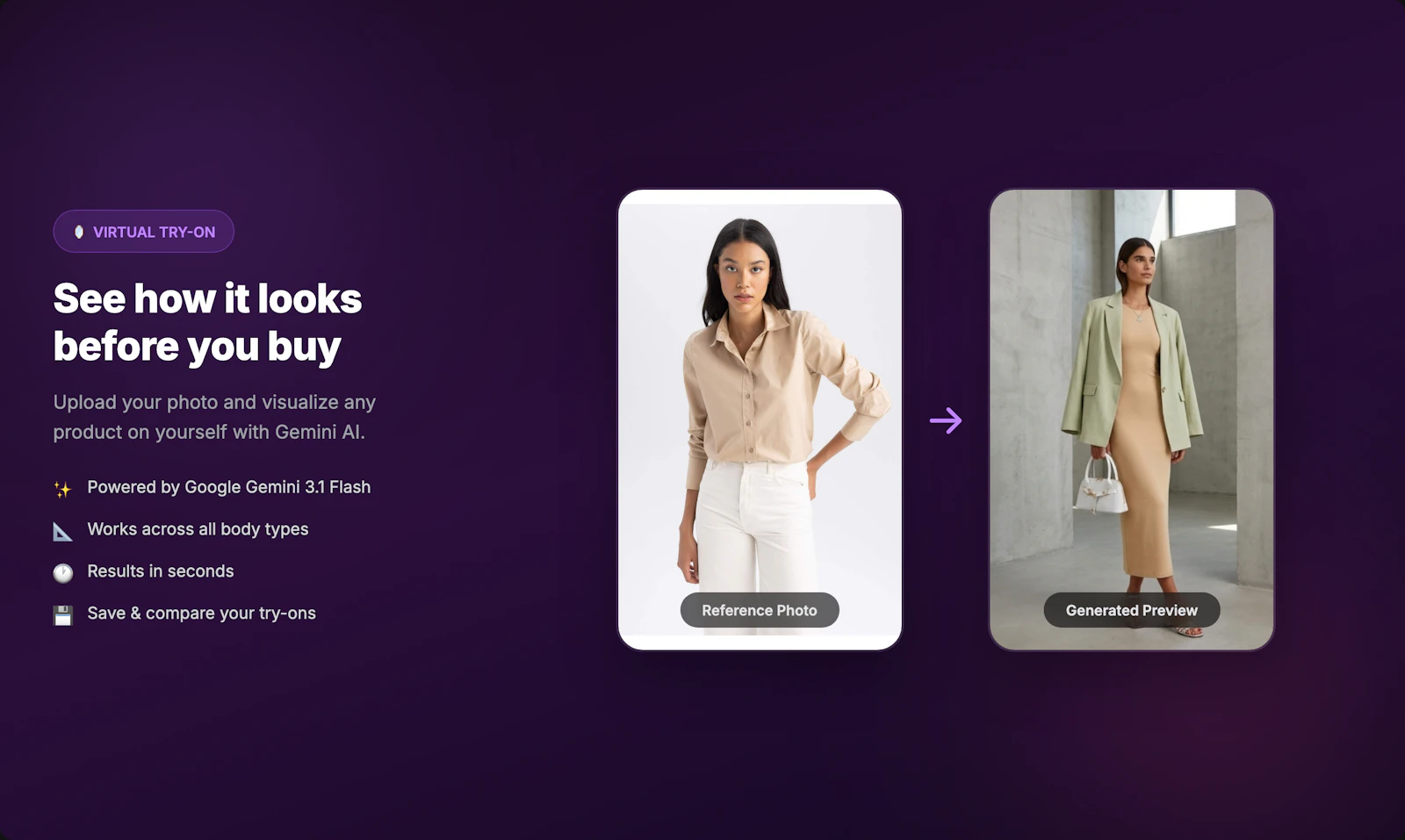 Vitrin AI - Hyper Personalized Fashion screenshot 3