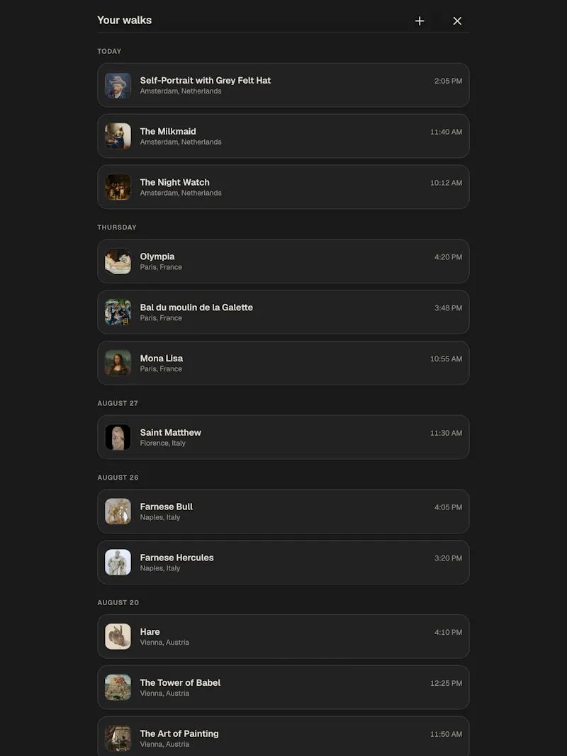 Lensmark AI Tour Guide screenshot 4