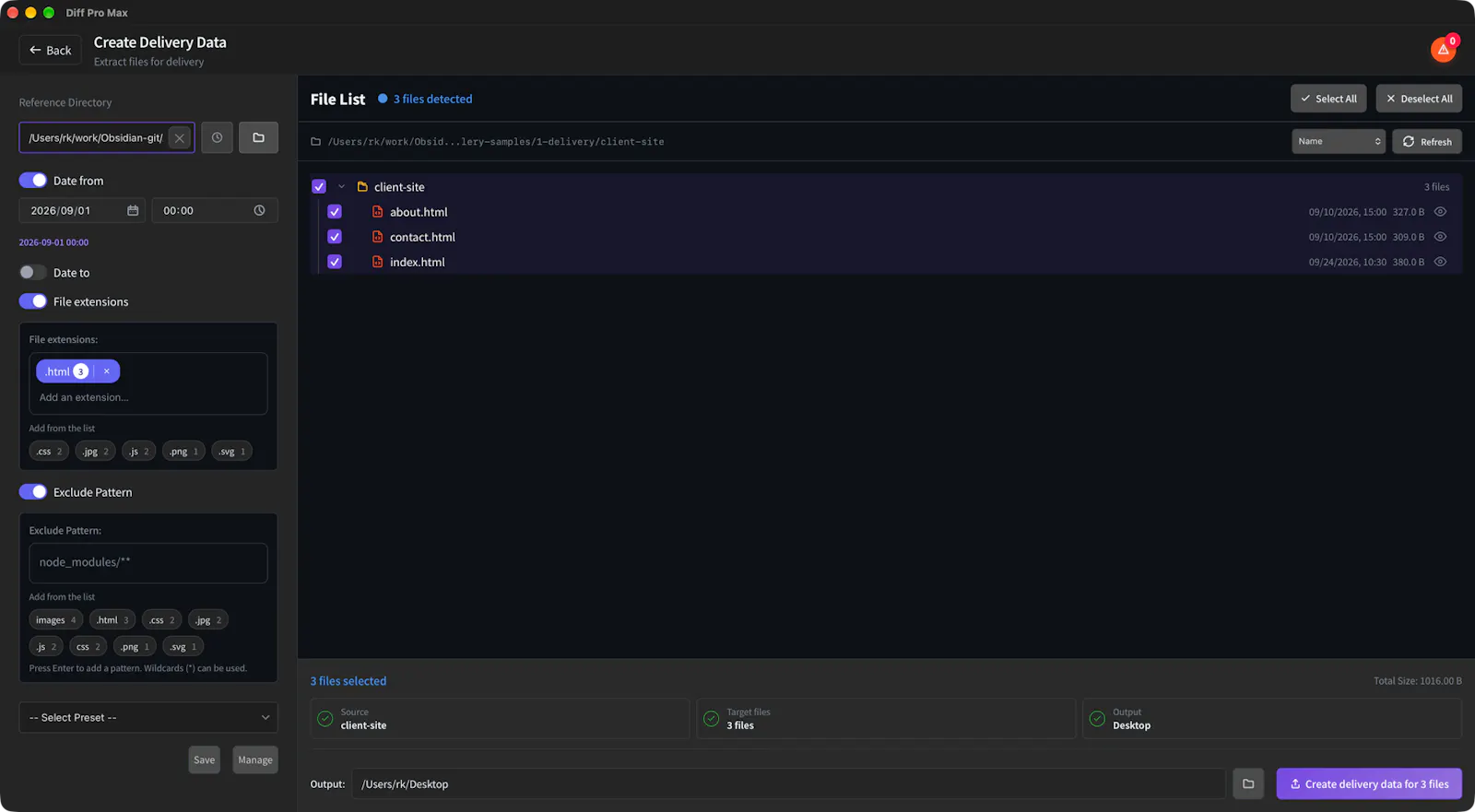 Diff Pro Max - File Compare screenshot 2