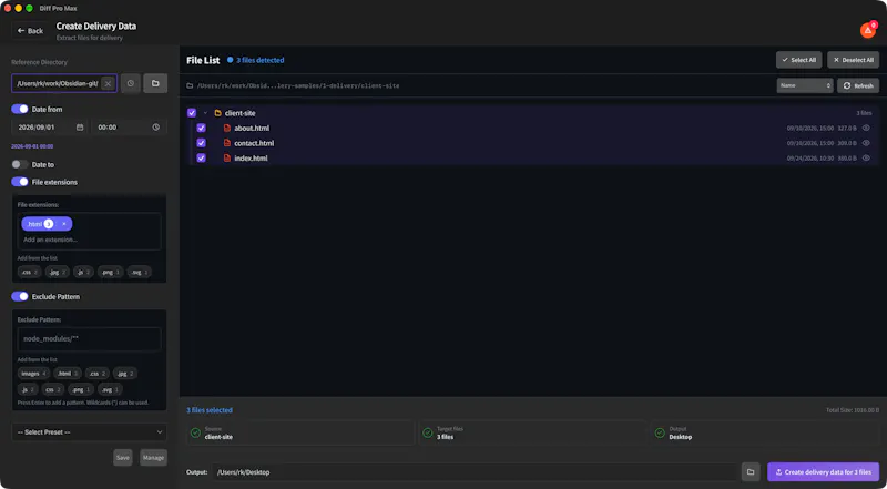 Diff Pro Max - File Compare screenshot 2