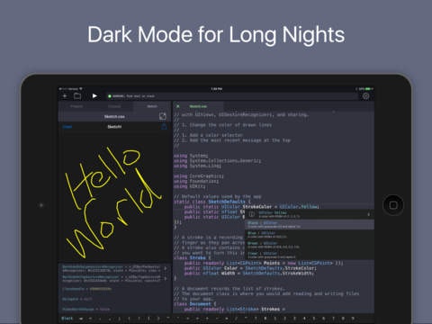 Continuous gallery image