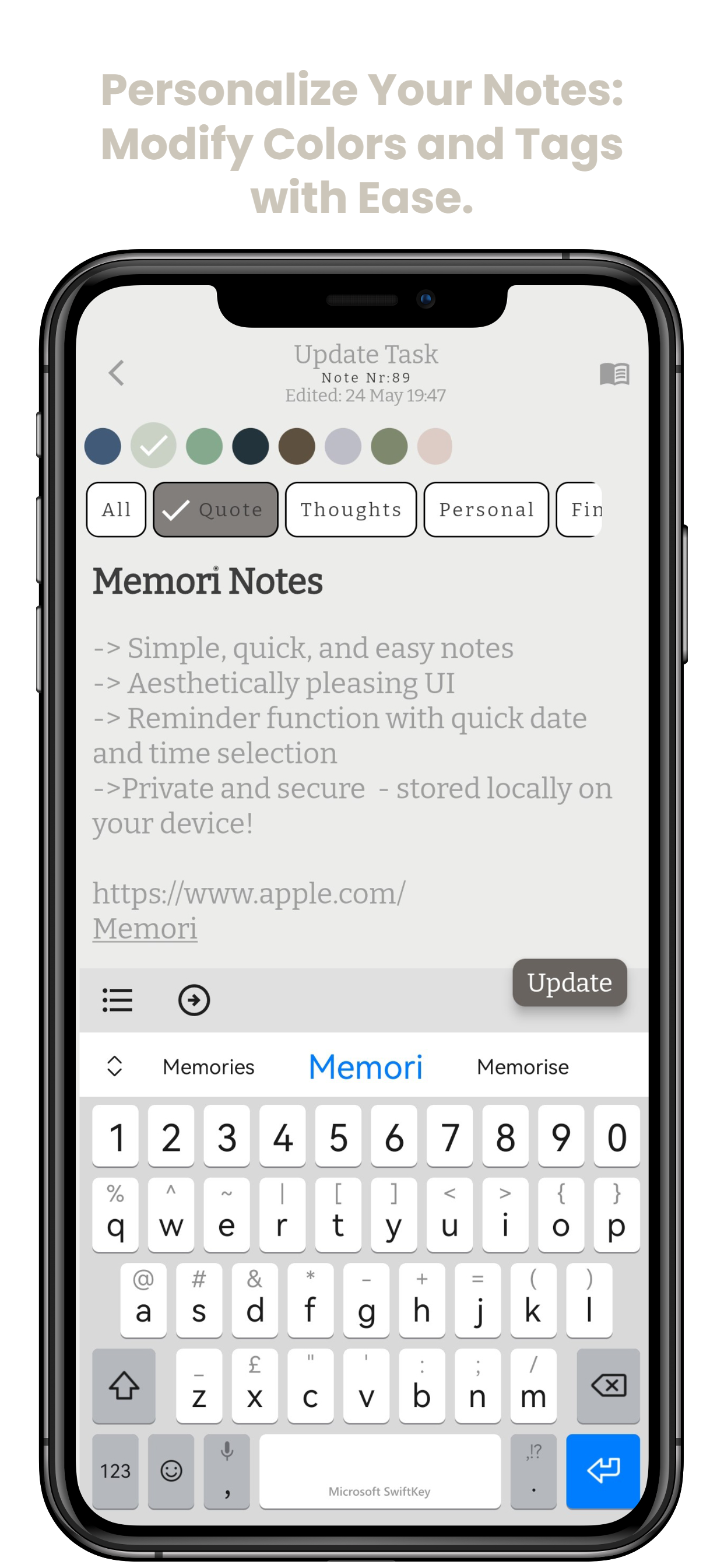 Memory Notes - Verzamelen, organiseren, onthouden over uw digitale vondsten media 4