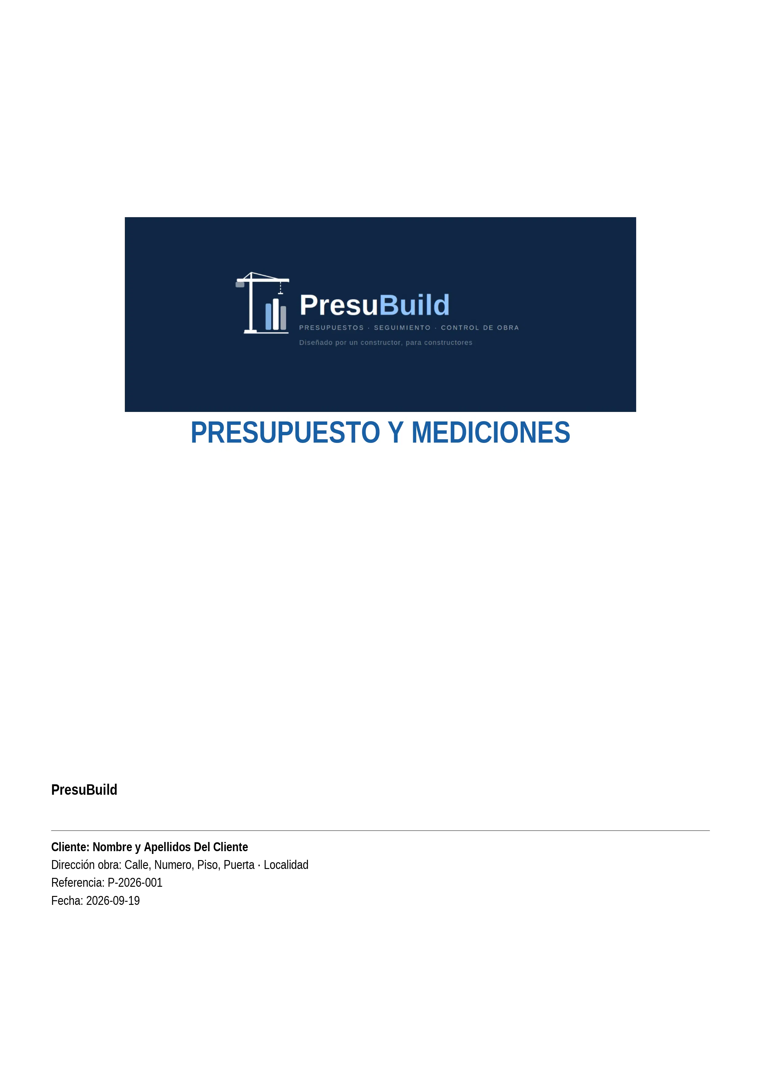 PresuBuild gallery image