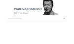 Paul Graham GPT bot image