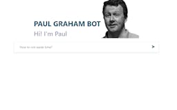 Paul Graham GPT bot media 1