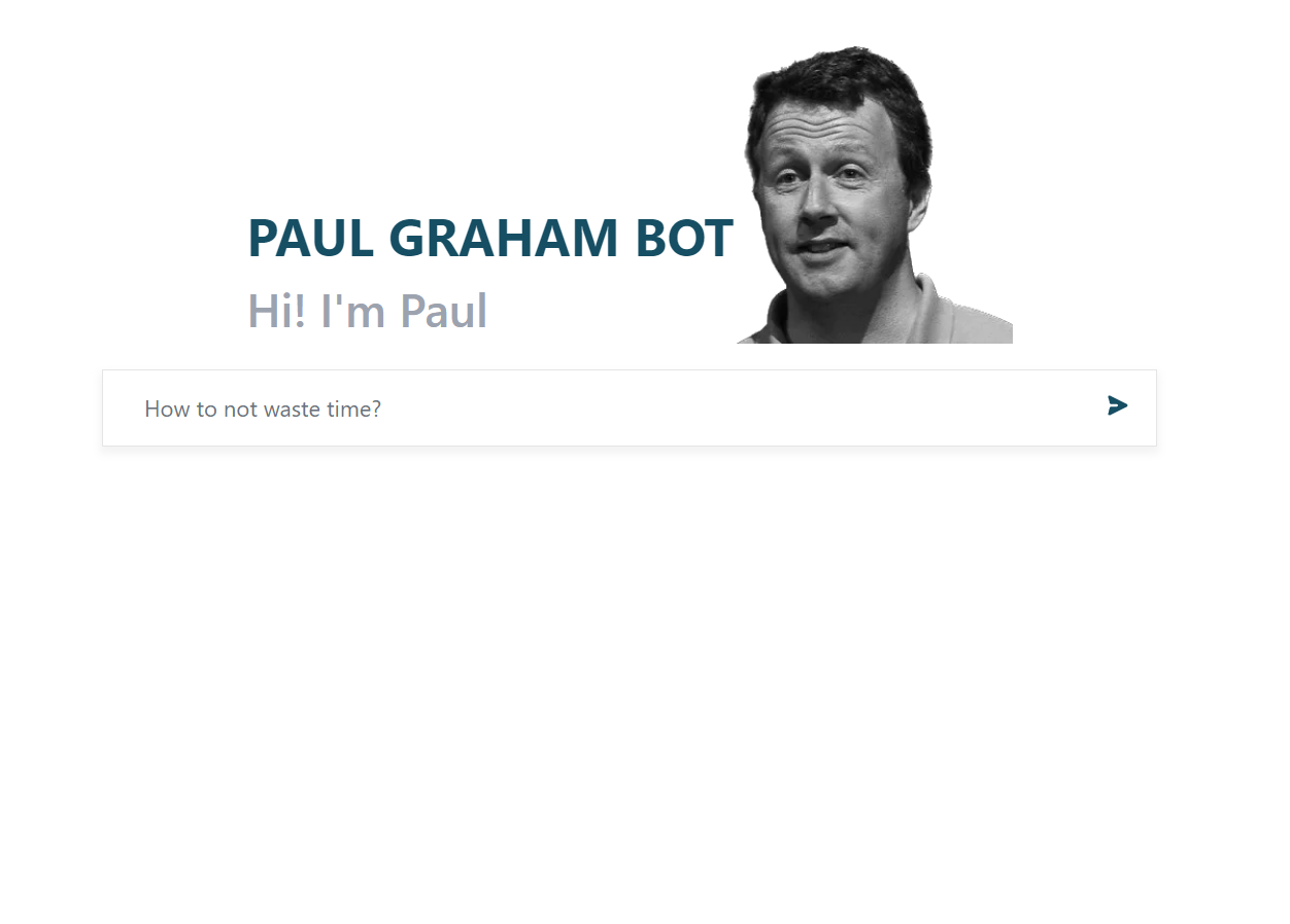 startuptile Paul Graham GPT bot-A bot to navigate and search Paul Graham essays