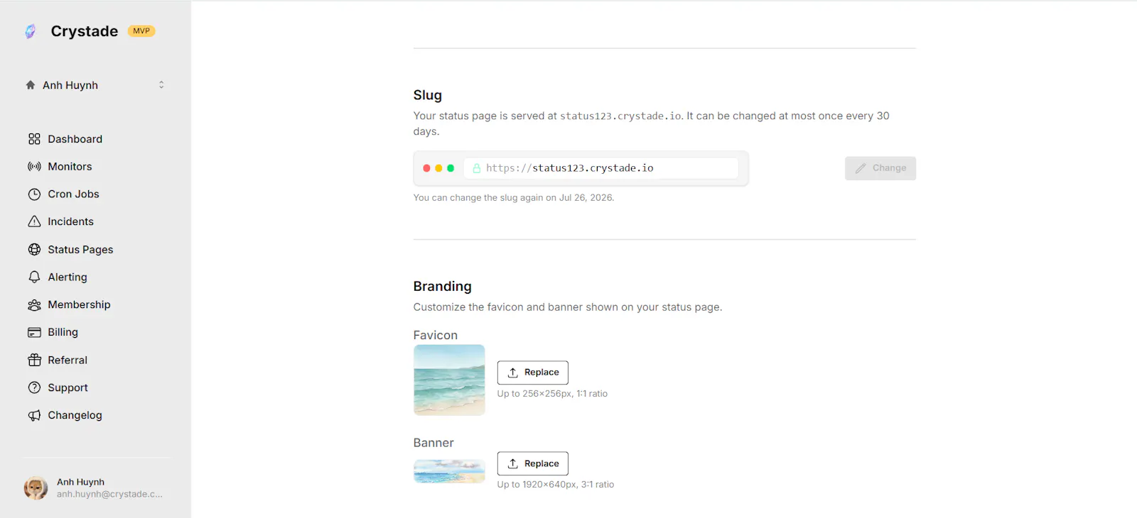 Crystade screenshot 2