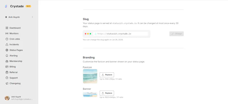 Crystade screenshot 2