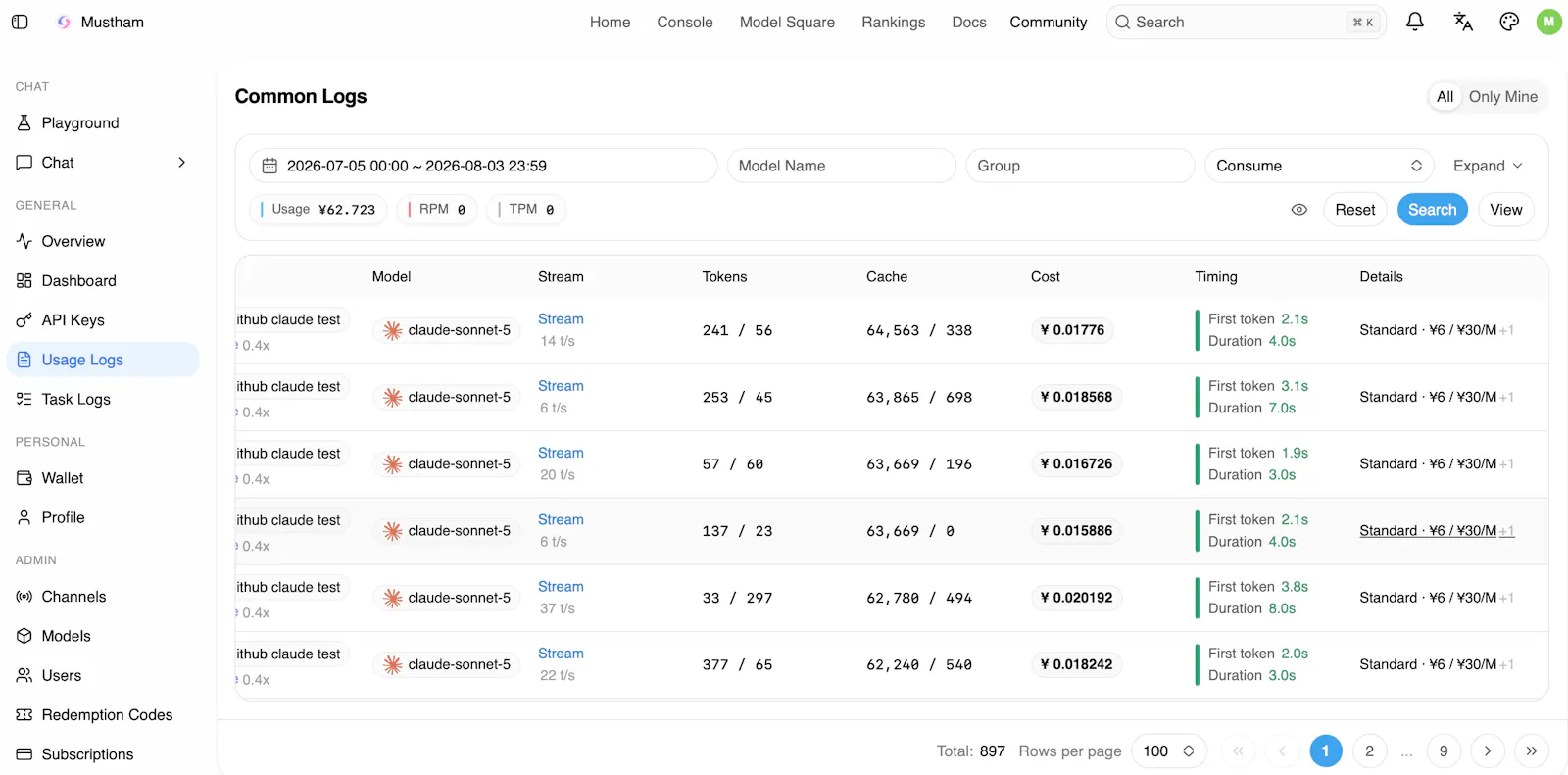 Mustham API screenshot 4