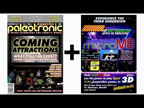 Paleotronic Retro-Technology Magazine + microM8 3D Emulator gallery image