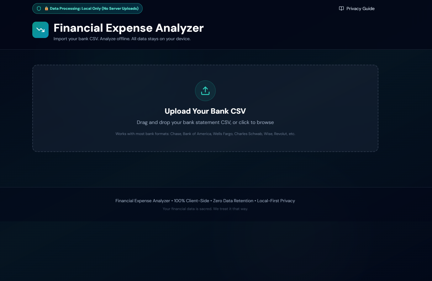 Expense Analyzer (Local-Only) gallery image