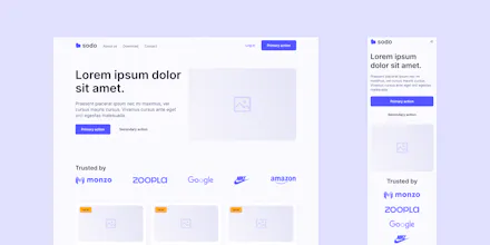 Sourdough - Web Design starter kit gallery image