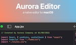 Aurora Editor image