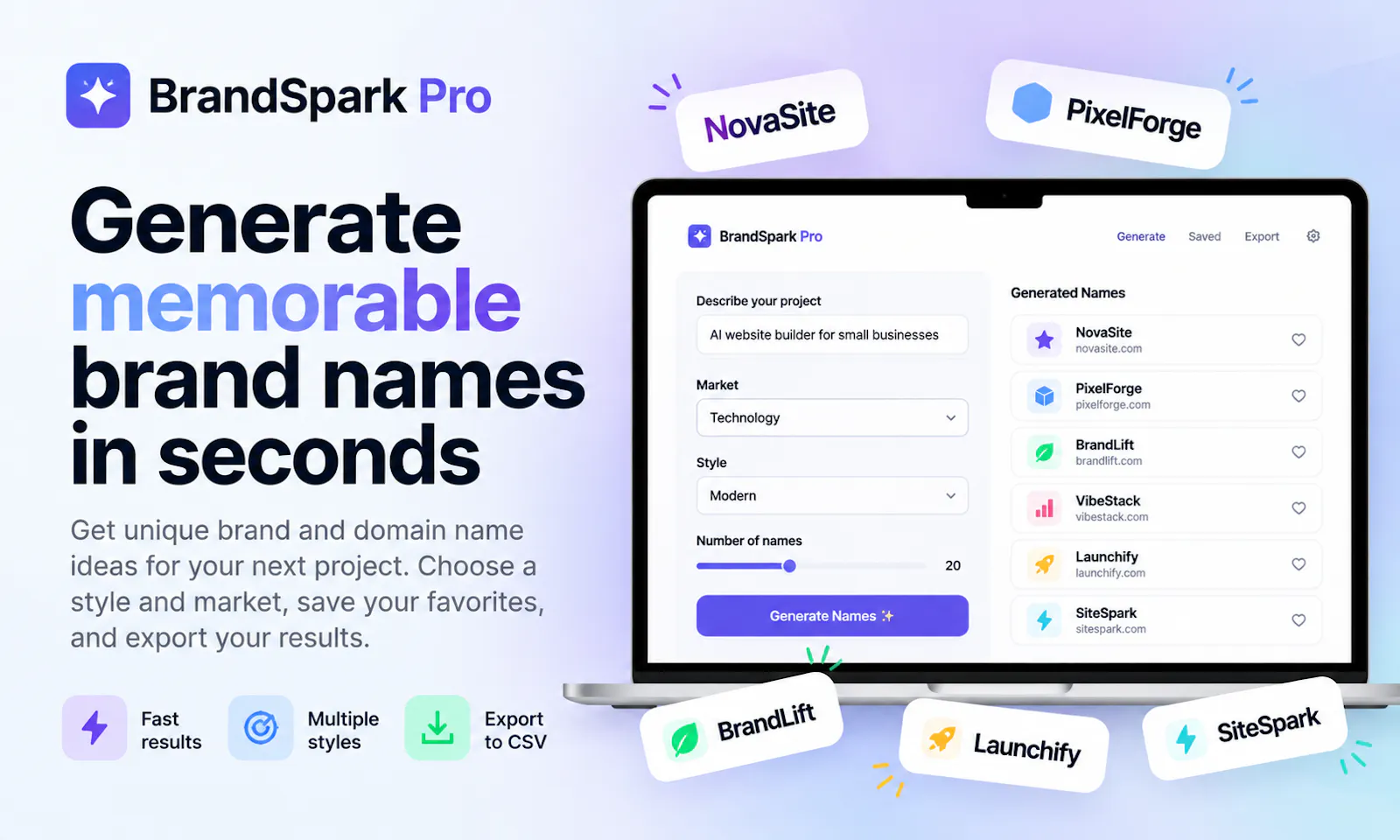BrandSpark Pro screenshot 1