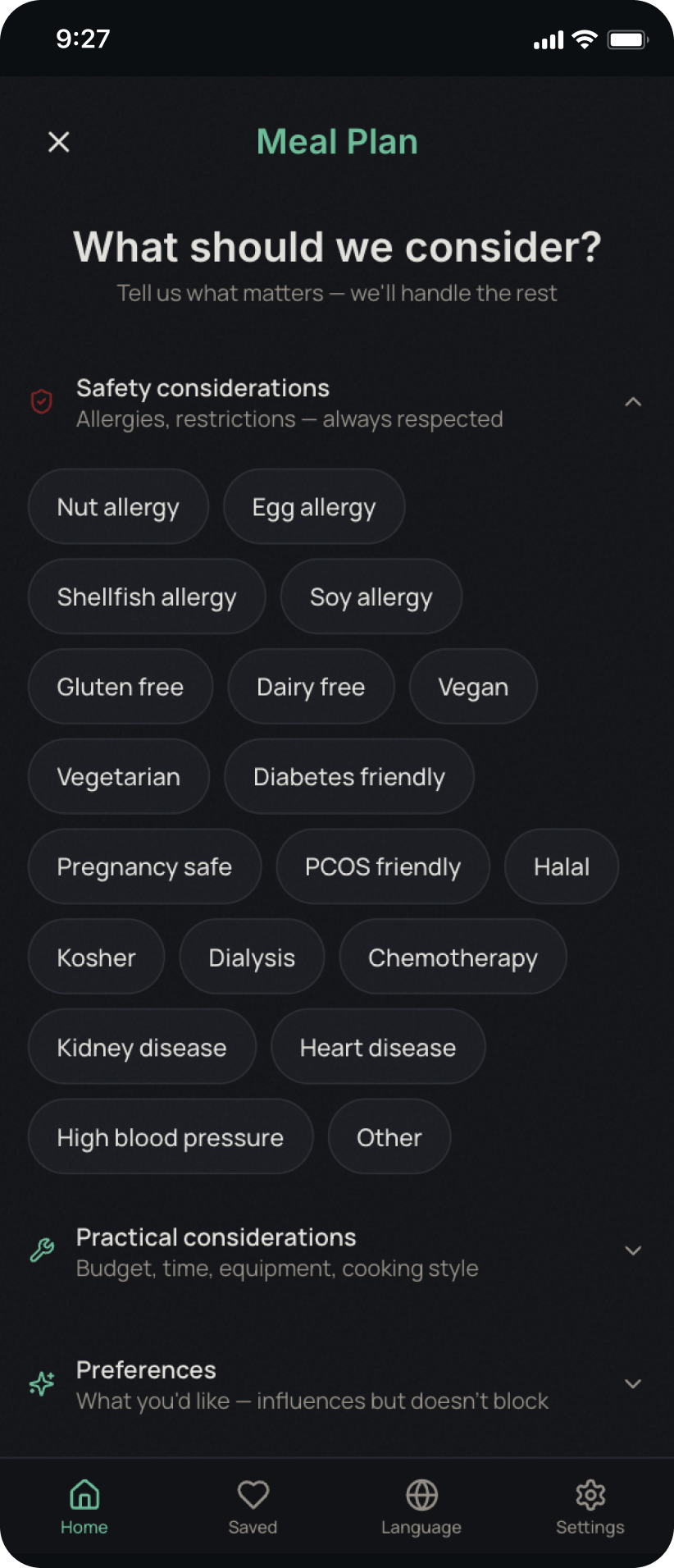 What Can I Eat? — Food Recommendations gallery image