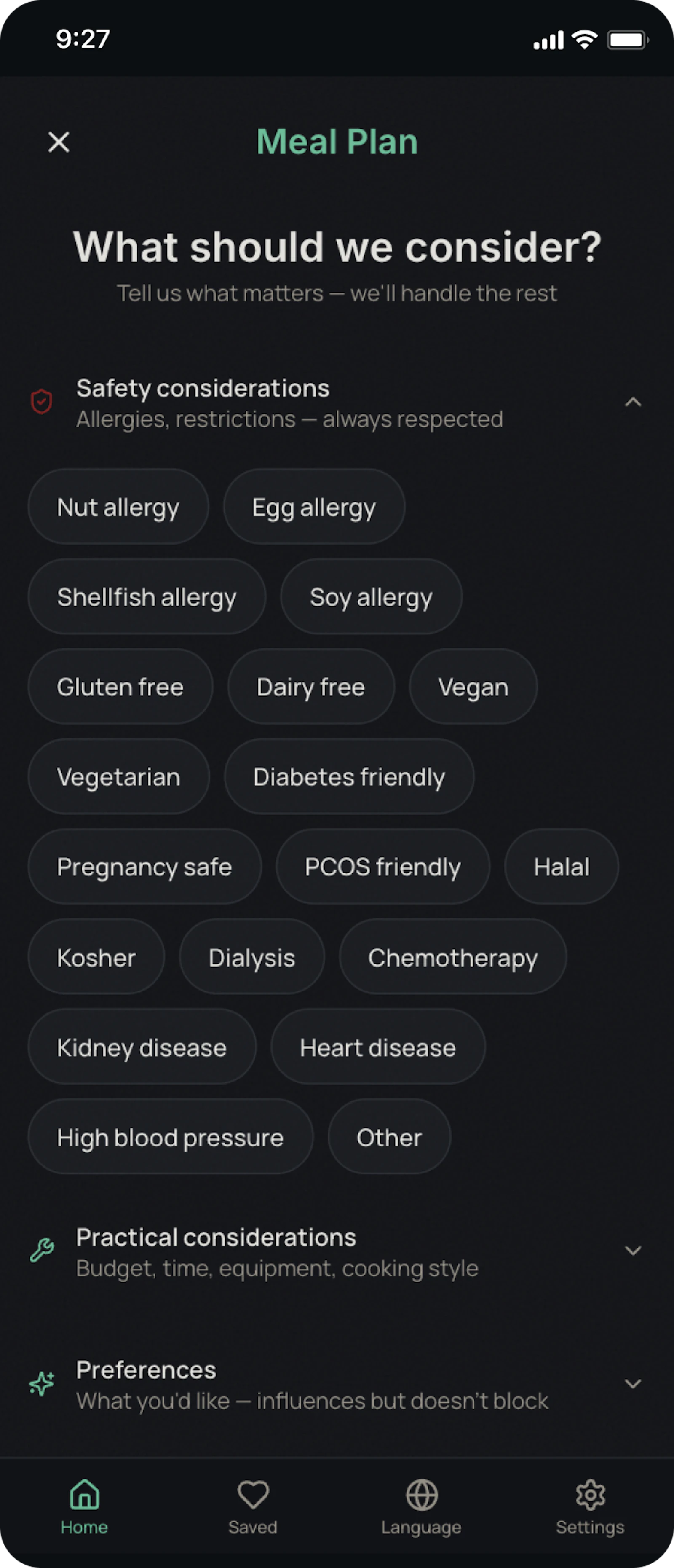 What Can I Eat? — Food Recommendations screenshot 10