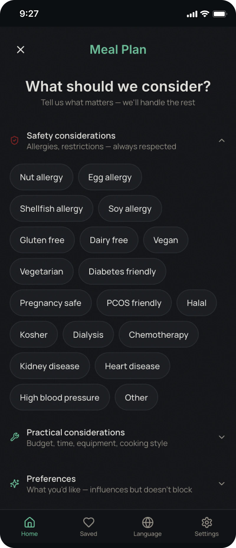 What Can I Eat? — Food Recommendations screenshot 10