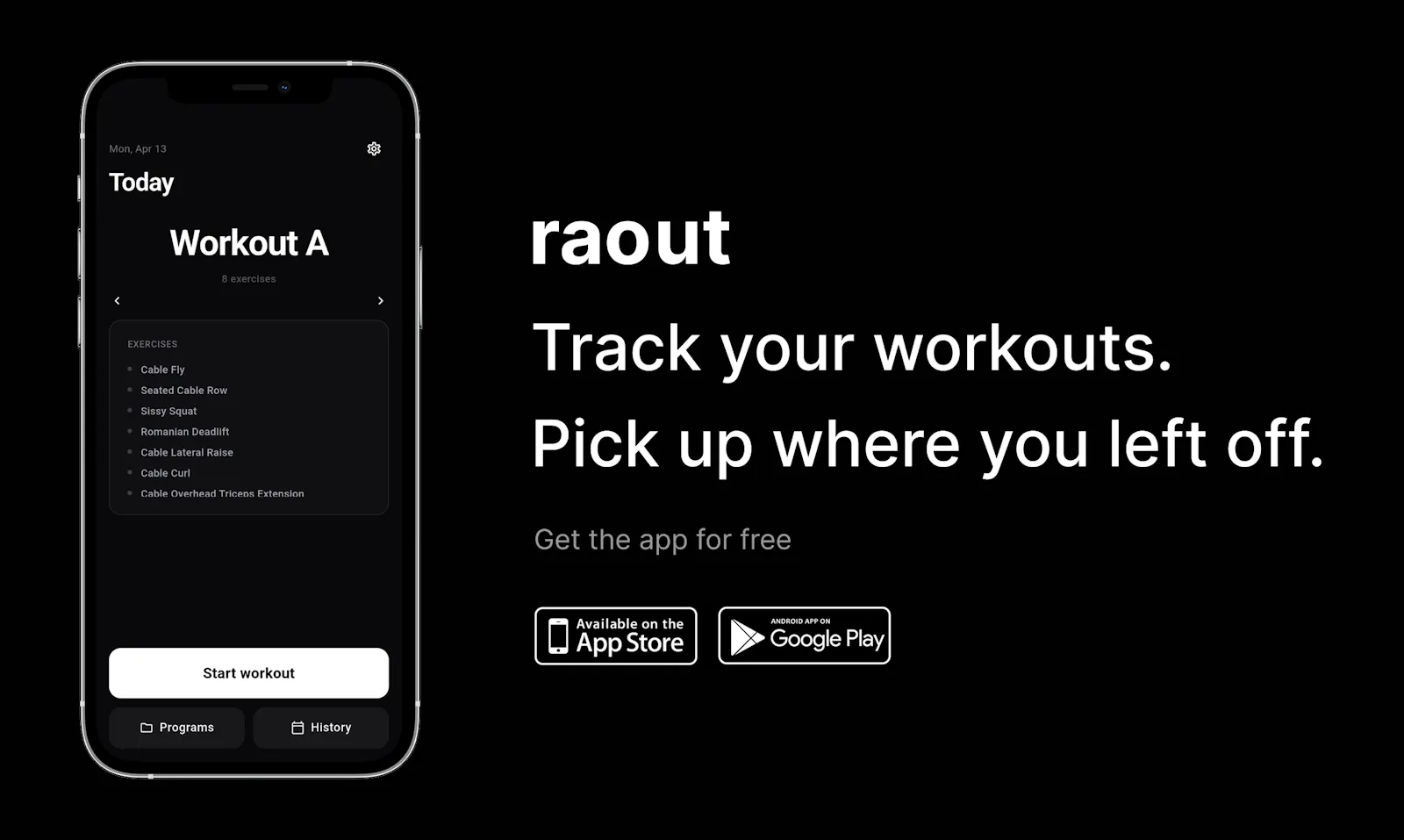 Raout screenshot 1
