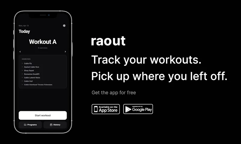 Raout screenshot 1