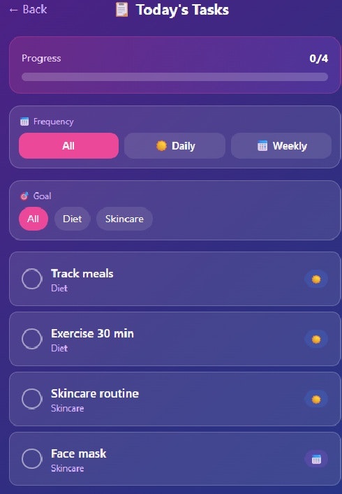 DreamFlow - Screenshot 2 showing product features and functionality