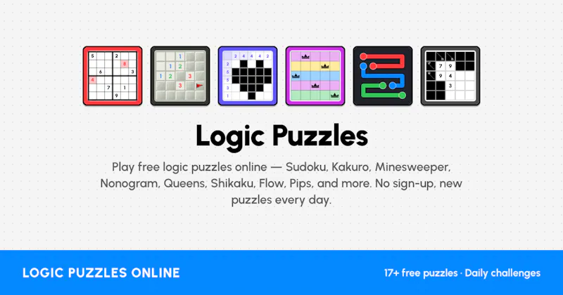 Logic Puzzles  screenshot 1