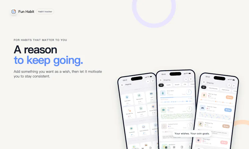 Fun Habit screenshot 1