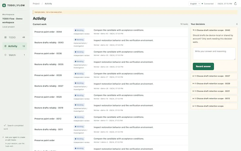 TODO Flow screenshot 3