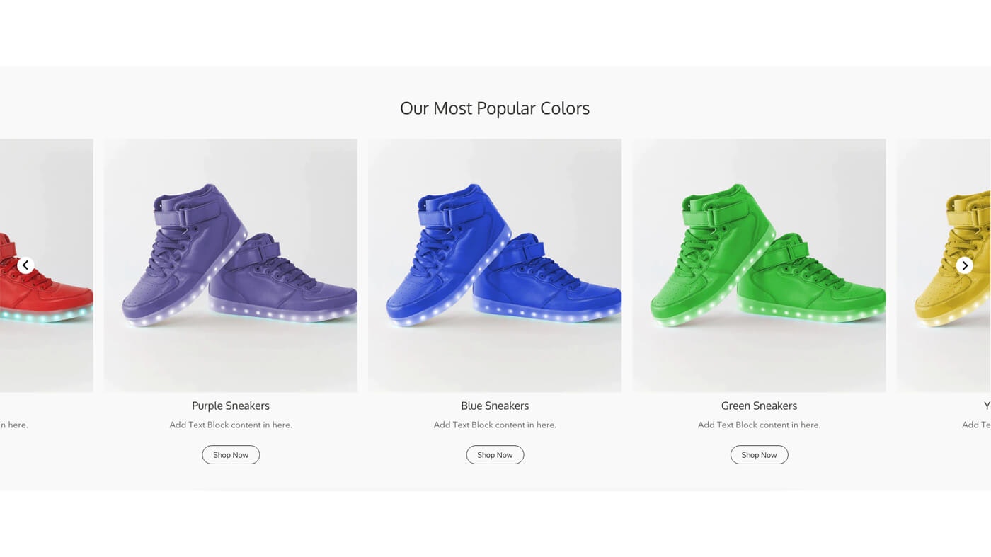 사전 제작 된 Shopify 섹션 템플릿 - 개발자없이 상점에 섹션을 쉽게 추가하십시오. 미디어 3