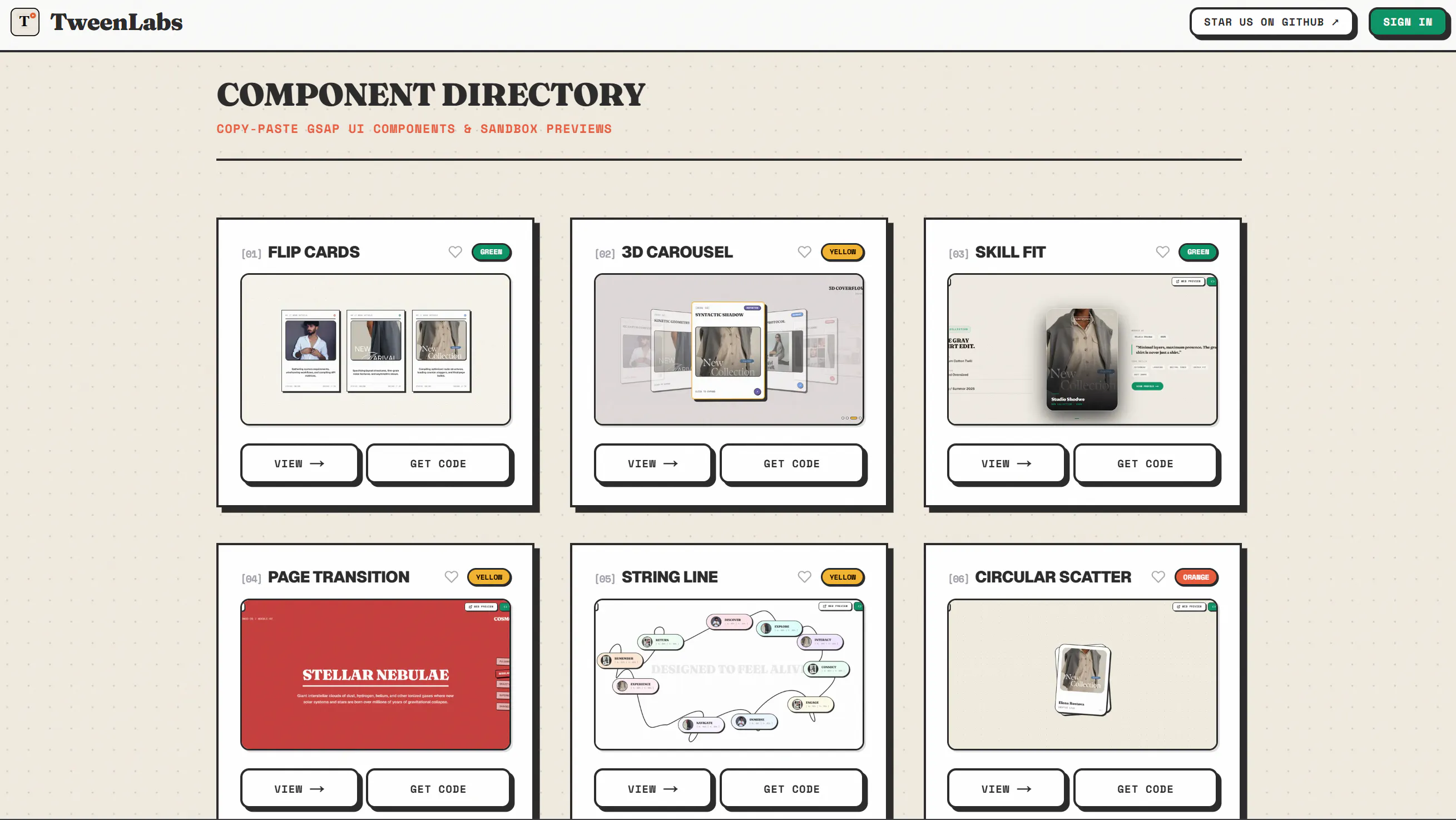 TweenLabs gallery image