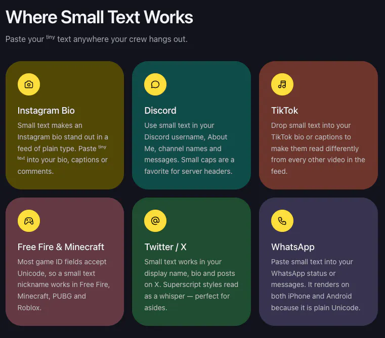 TinyText.io gallery image
