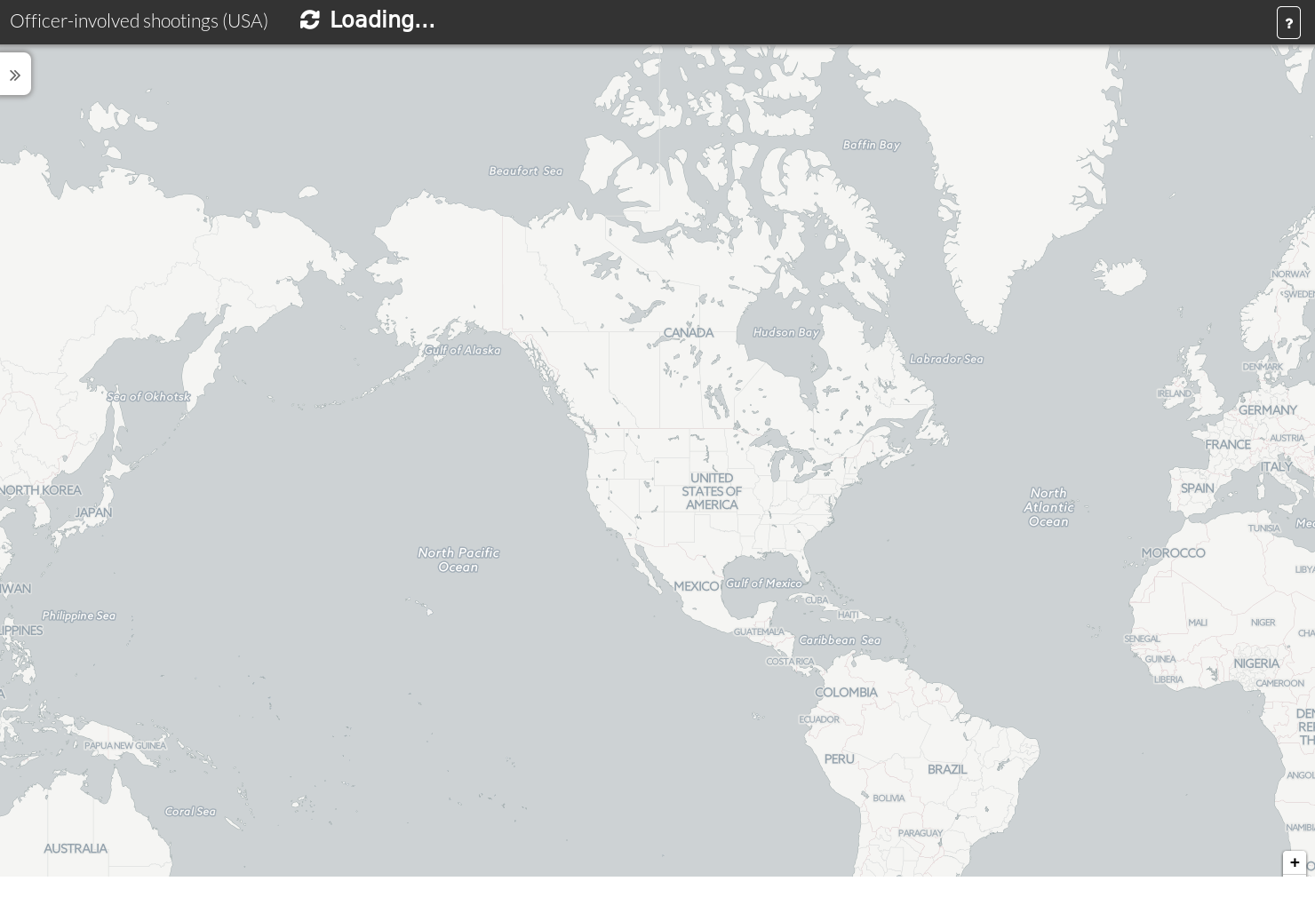 US cop shootings map