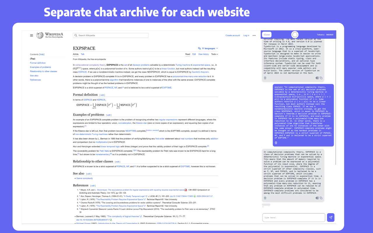 Media Enigma - Sambungan Sidebar Chatgpt - Akses chatgpt di mana -mana dan meringkaskan mana -mana laman web. 4
