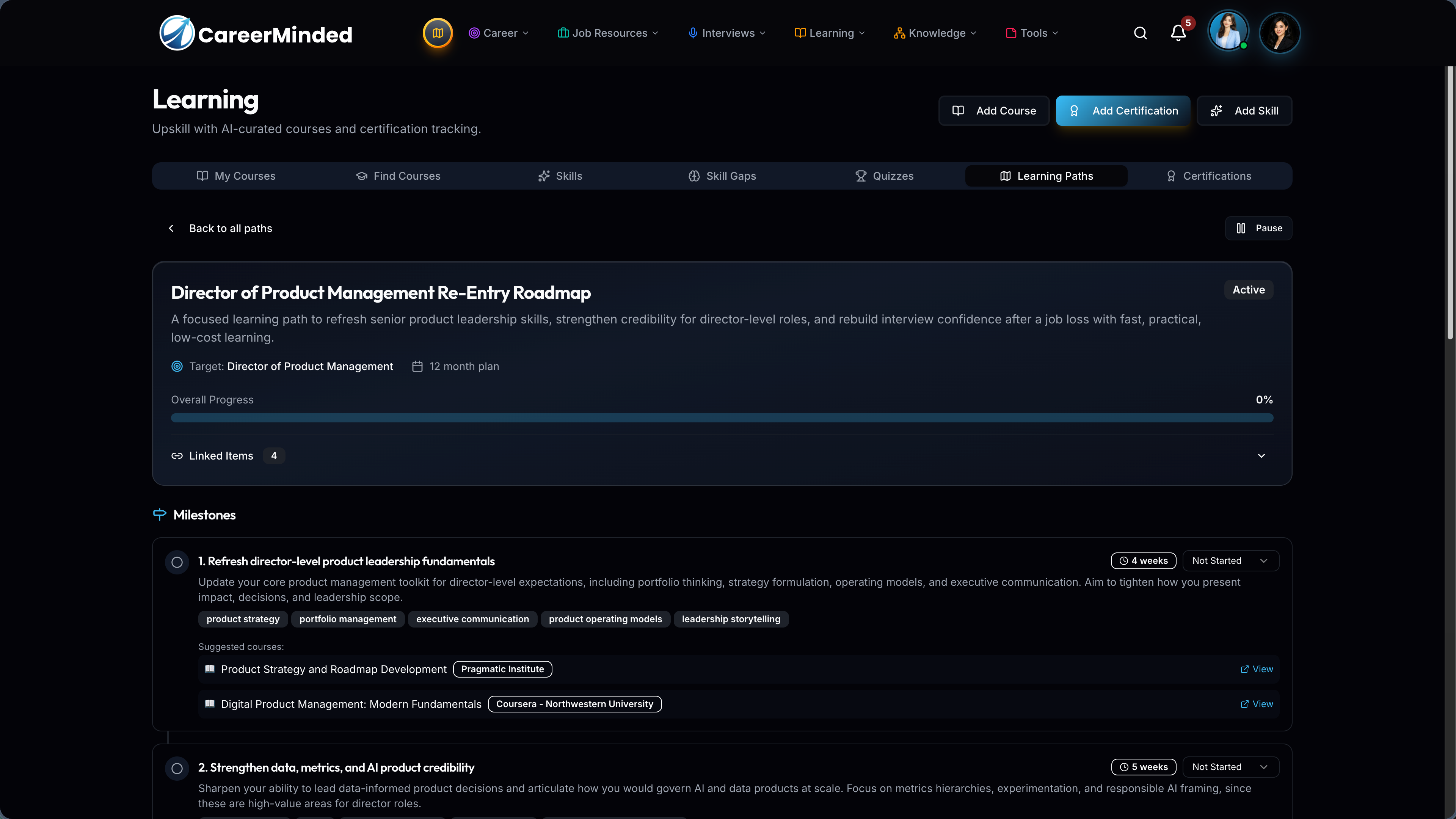 CareerMinded AI gallery image