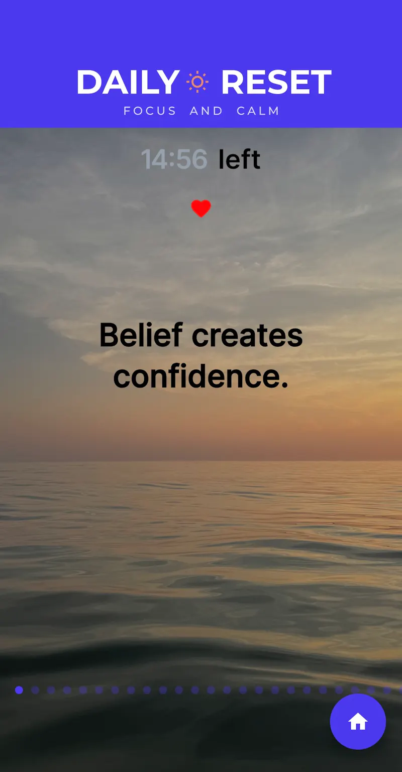 Daily Reset: Focus and Calm screenshot 6