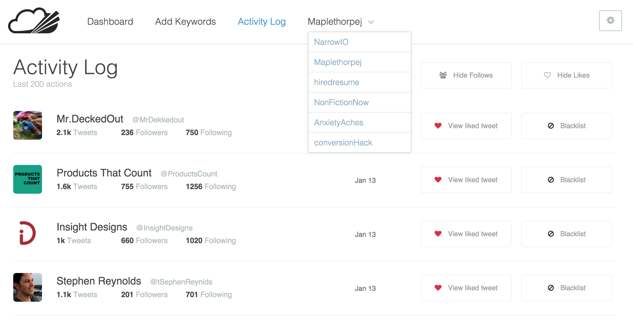Narrow.io gallery image