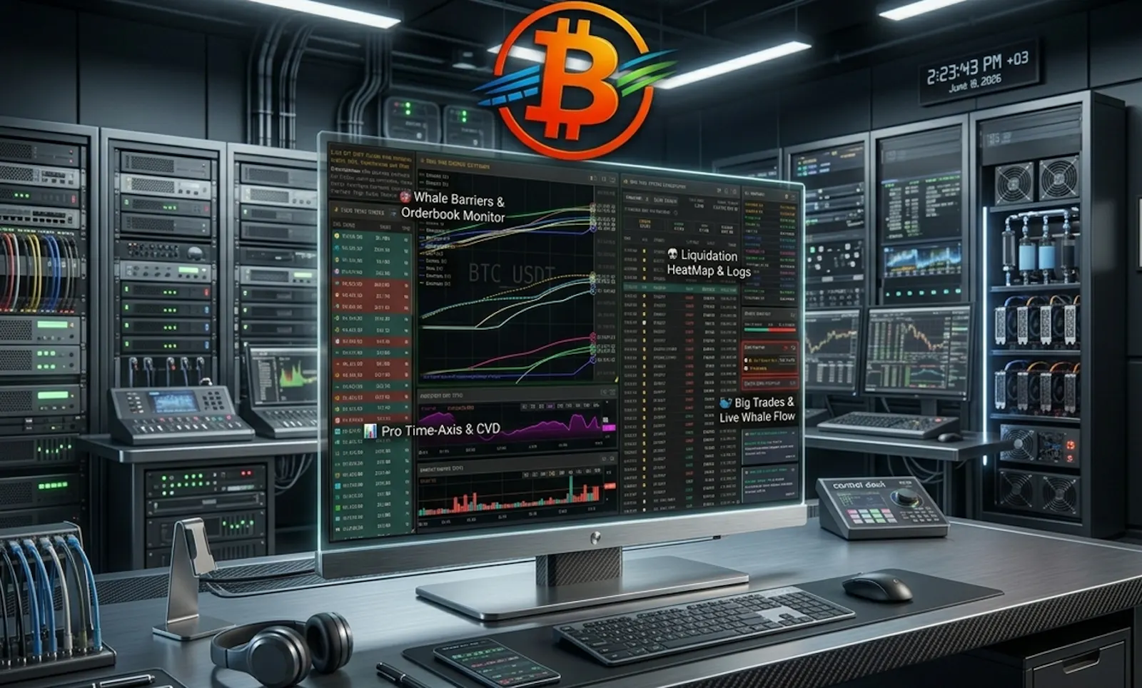 Real-Time Bitcoin OmniStream screenshot 5