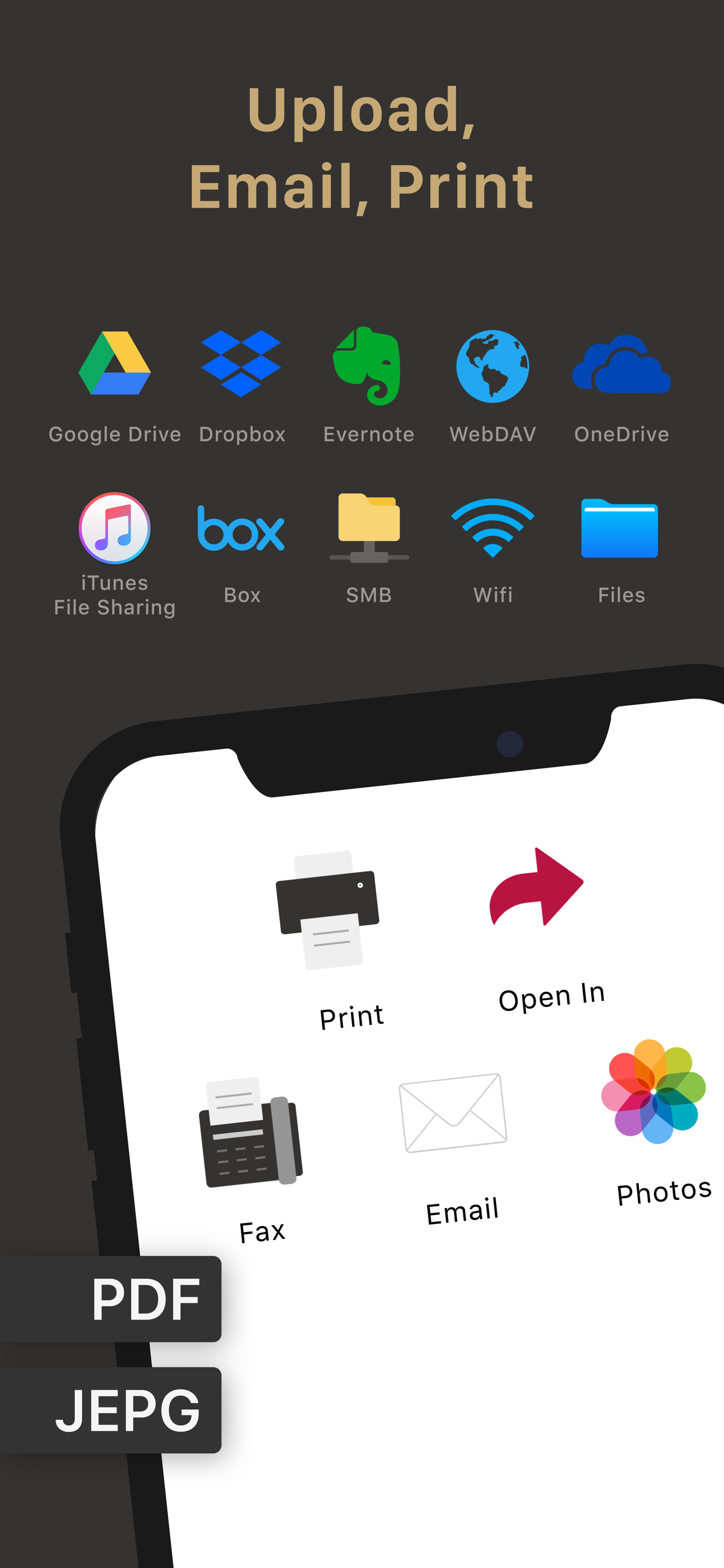 Doc Scan Help you scan and organize hundreds of documents efficiently