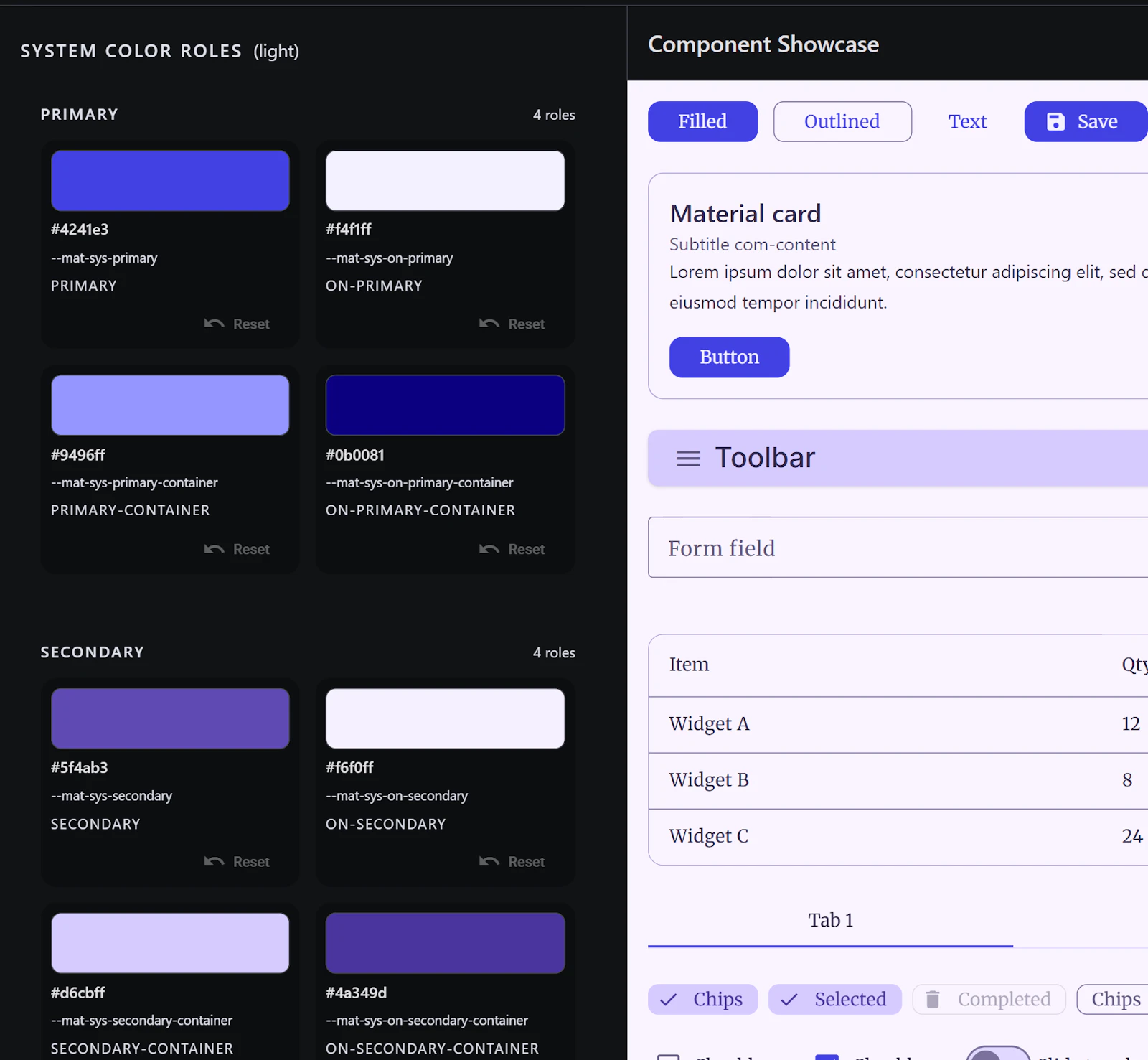 Angular Material Theme Builder screenshot 4
