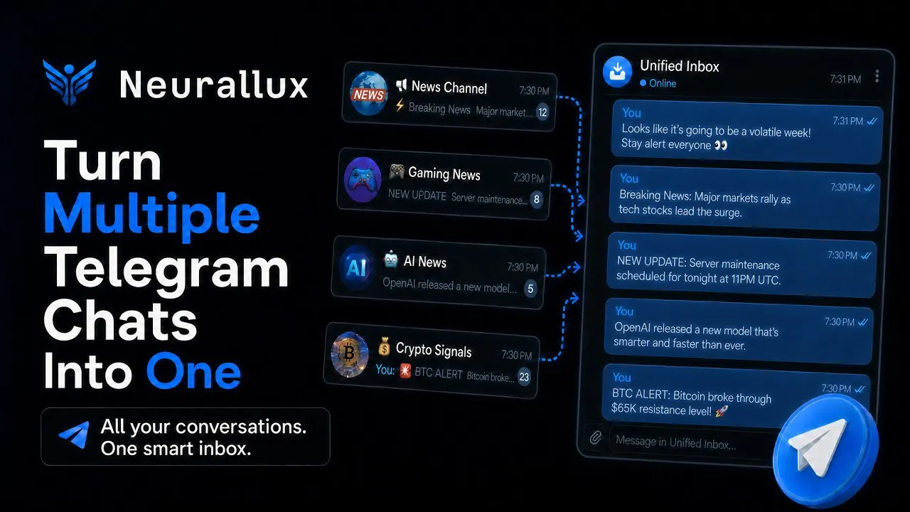 Neurallux — Telegram Account Automation gallery image