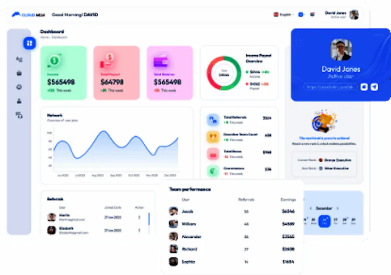 Cloud MLM Software screenshot 3