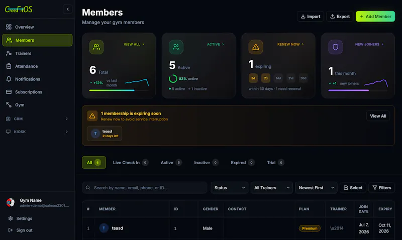 CROSSFITOS screenshot 1