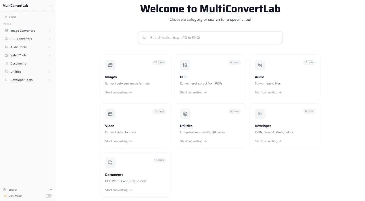 MultiConvertLab gallery image