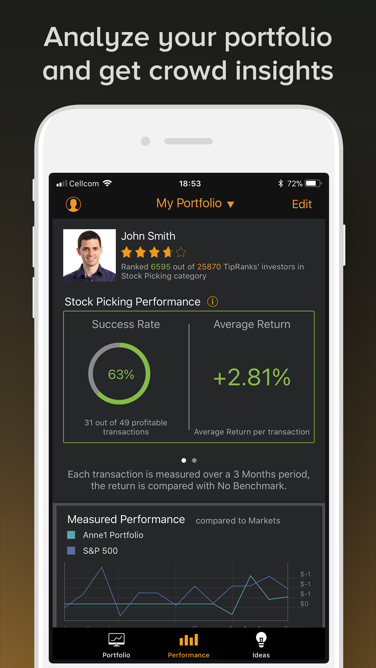 TipRanks Smart Portfolio gallery image