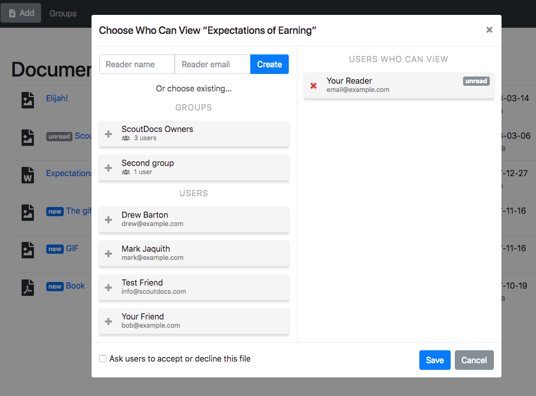 ScoutDocs gallery image