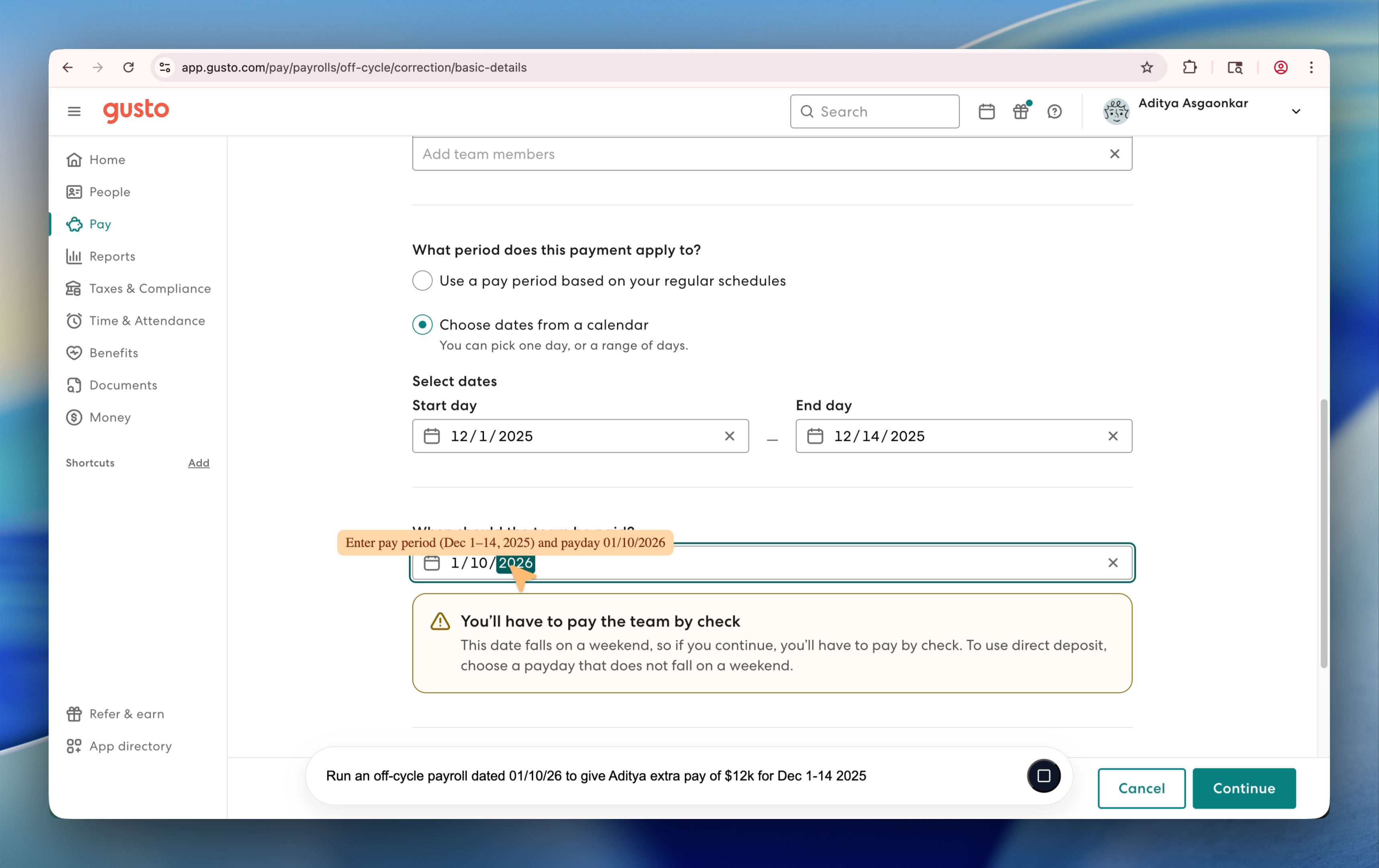 Click - Main product screenshot demonstrating key features and user interface