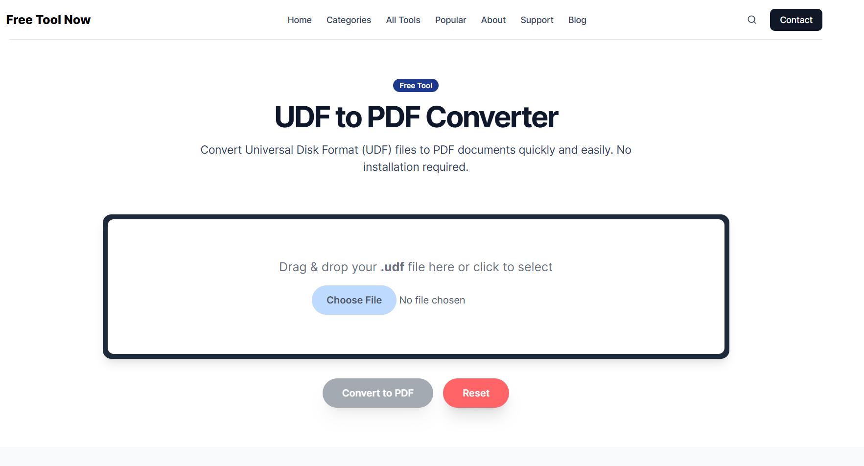 पीडीएफ कनवर्टर से यूडीएफ - UDF फ़ाइलों को ऑनलाइन मुफ्त में बदलें मीडिया 1