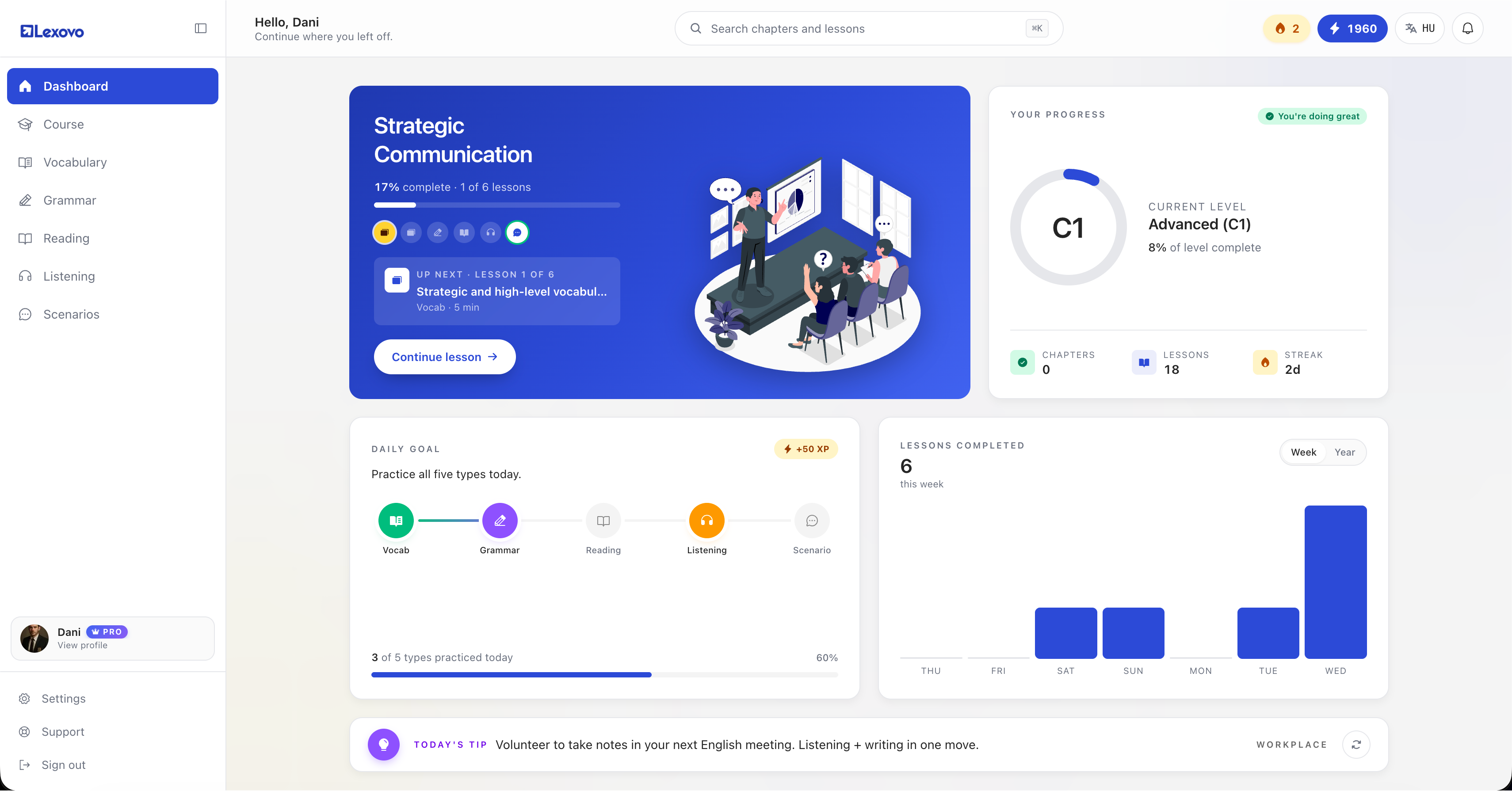 Lexovo · Business English Learning App gallery image