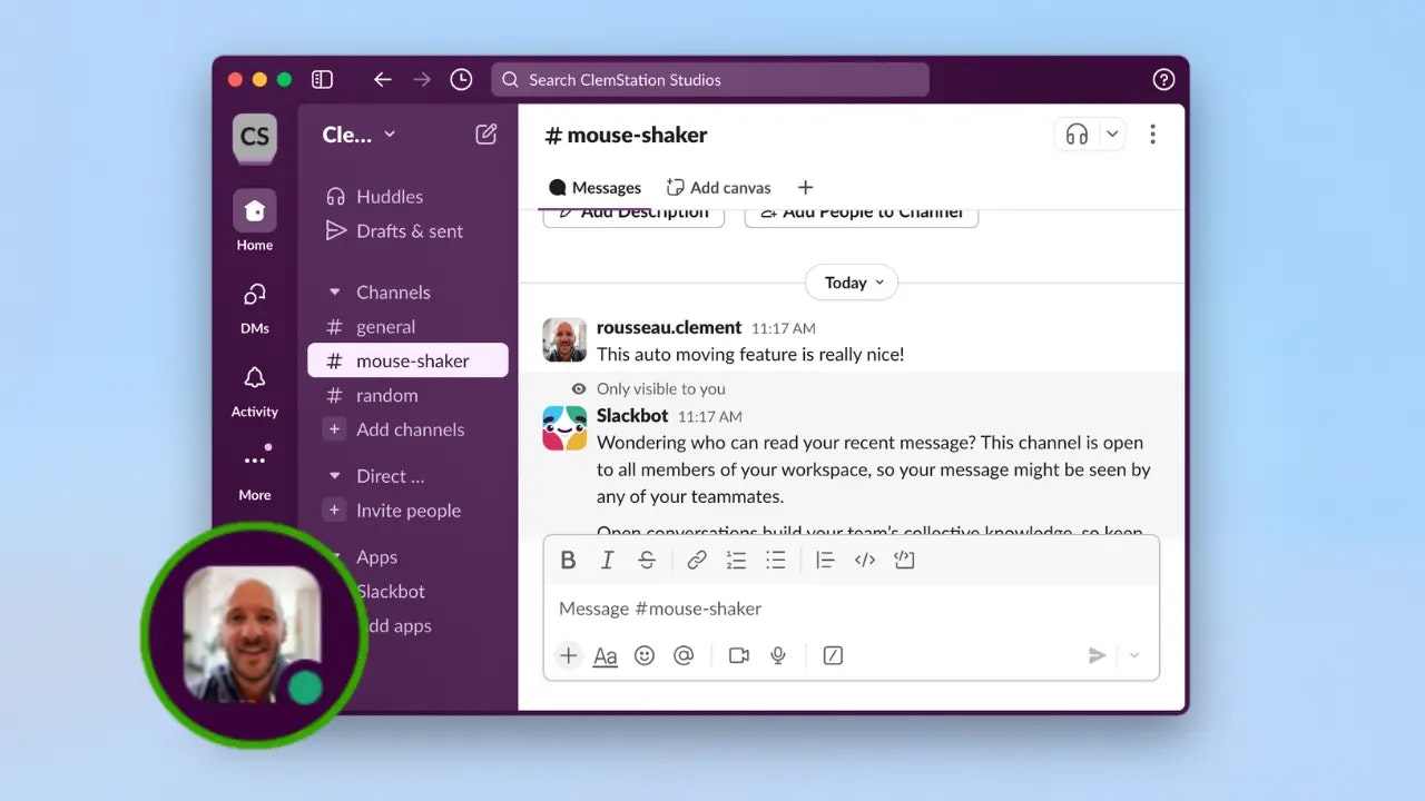 Mouse Shaker - Screenshot 2 showing product features and functionality