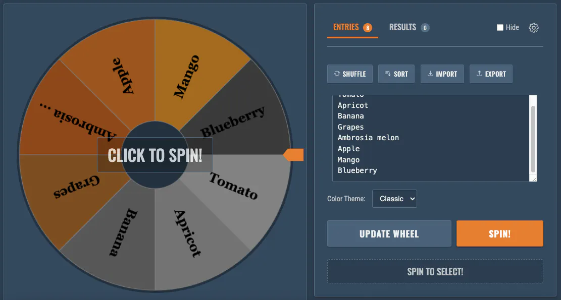 Spin The Wheel gallery image